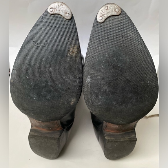 Code West Black Cherry Cowboy Boots Size 10.5 EE Extra Wide Western Cowgirl Farm - Picture 10 of 11